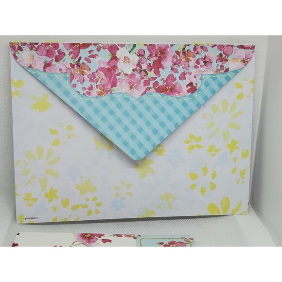 New Beginnings Birthday Card – 2 Blue Birds & Pink Floral Design with Matching E - Picture 10 of 12